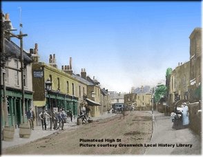 Plumstead High Street, 1882 Photo:
Greenwich Local History Library via John
Boon